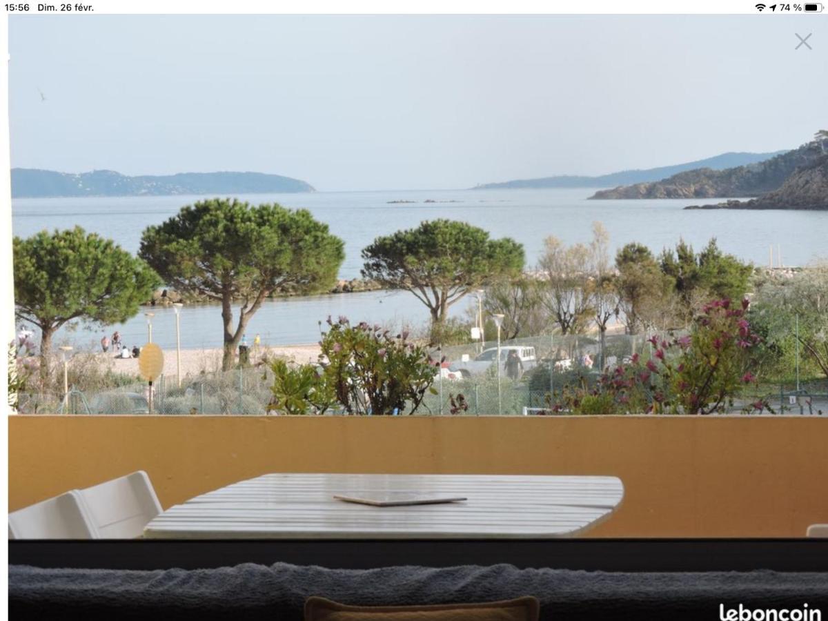 Appartement Pieds Dans L'Eau Vue Mer Bormes Les Mimosas Exterior foto